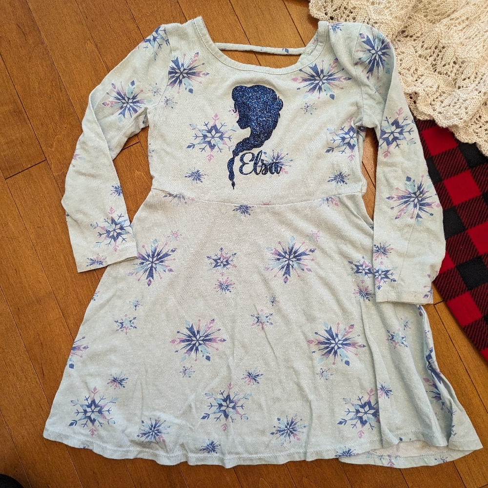 Jumping Beans Elsa Dress 4T